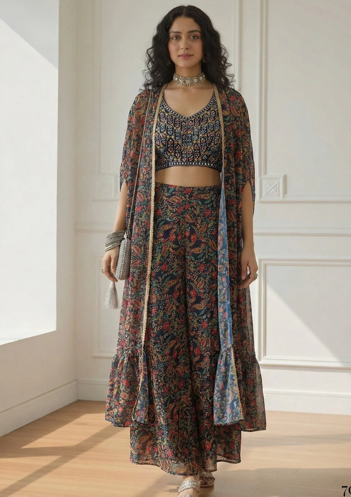 Designer Georgette Sharara Set