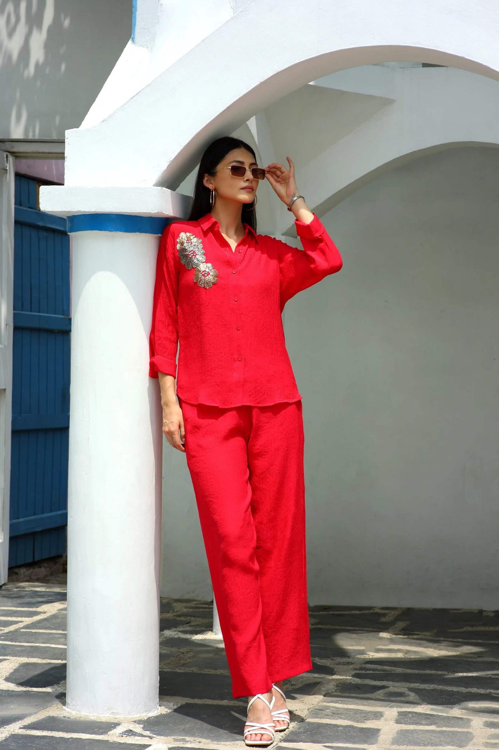 Festive Embellished Co-ord Set