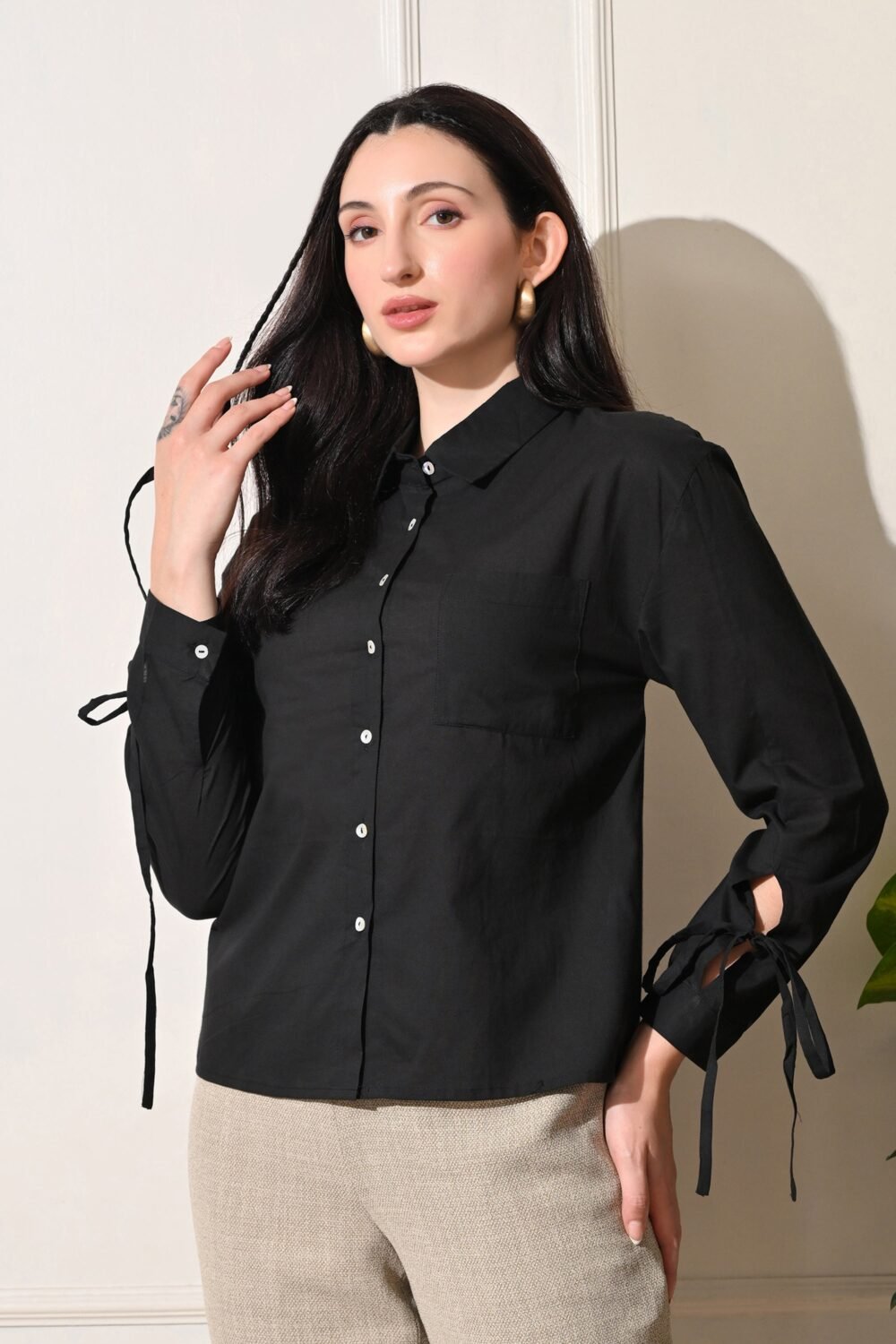 Jade Black Shirt