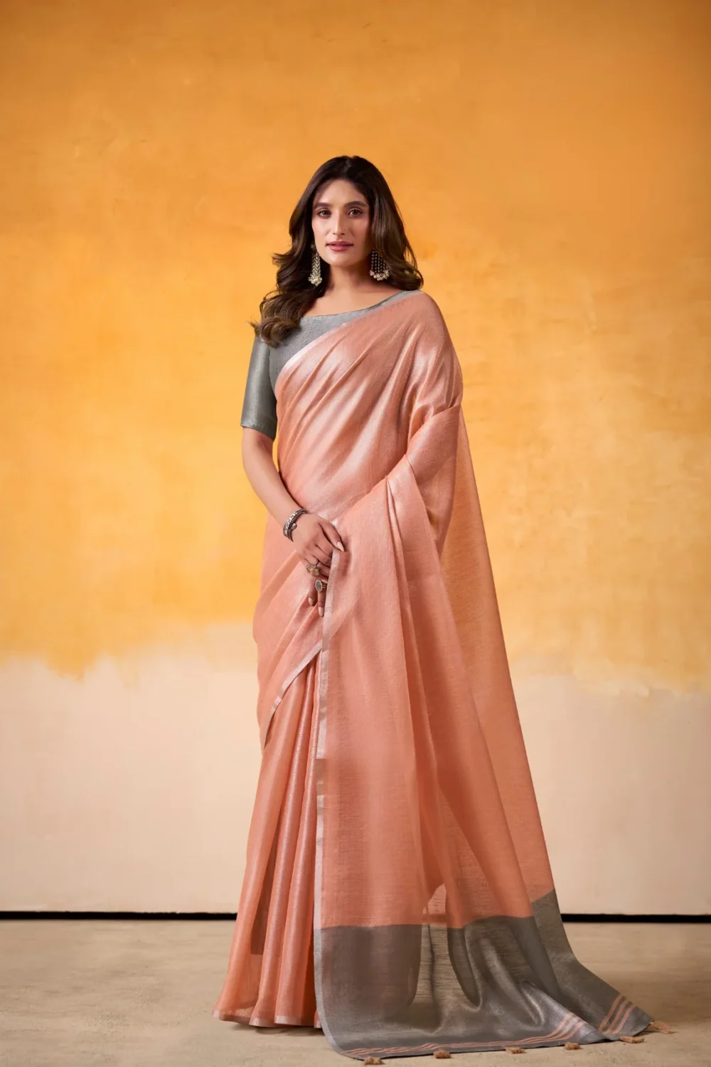 Tissue Banarasi Silk Saree