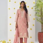 Pink Fancy Crush Sequins & Thread Embroidered Kurta Set