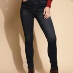 Blue Slim fit High Rise Jeans