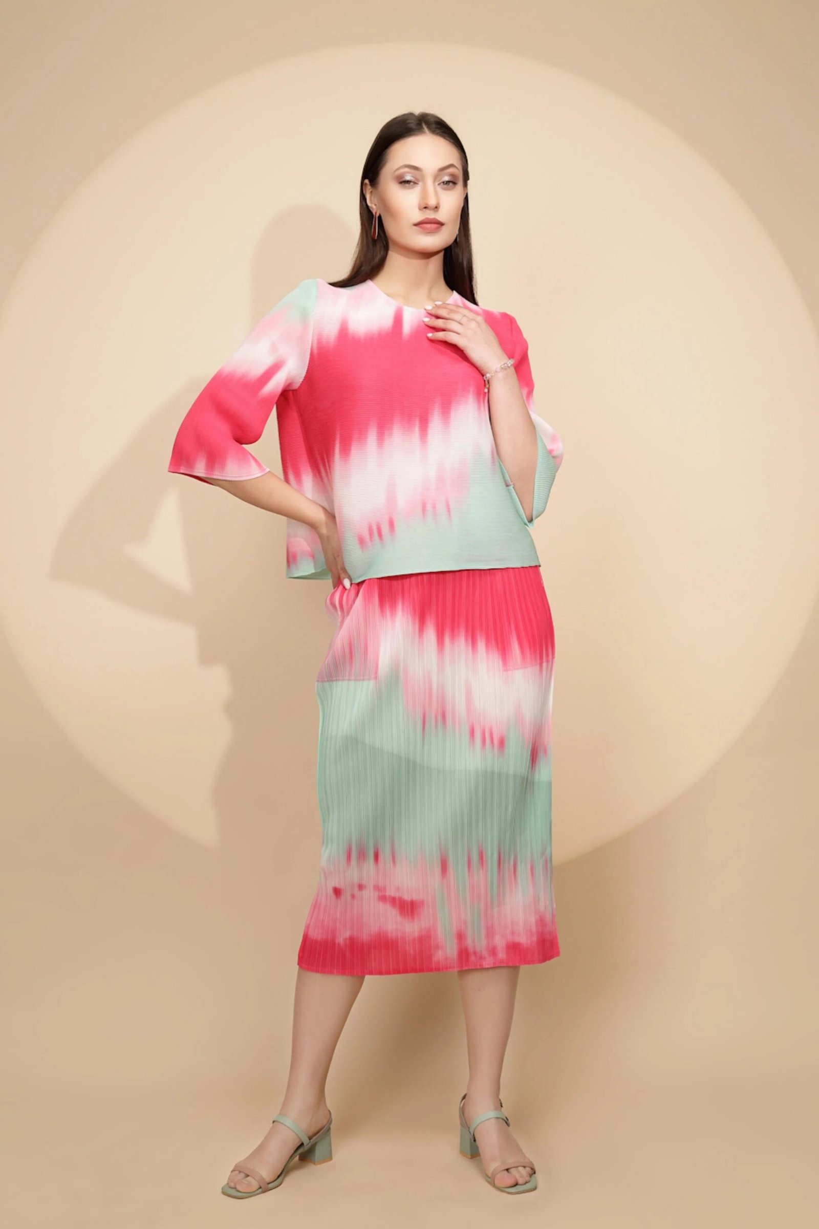Multicolor Co-ord Set