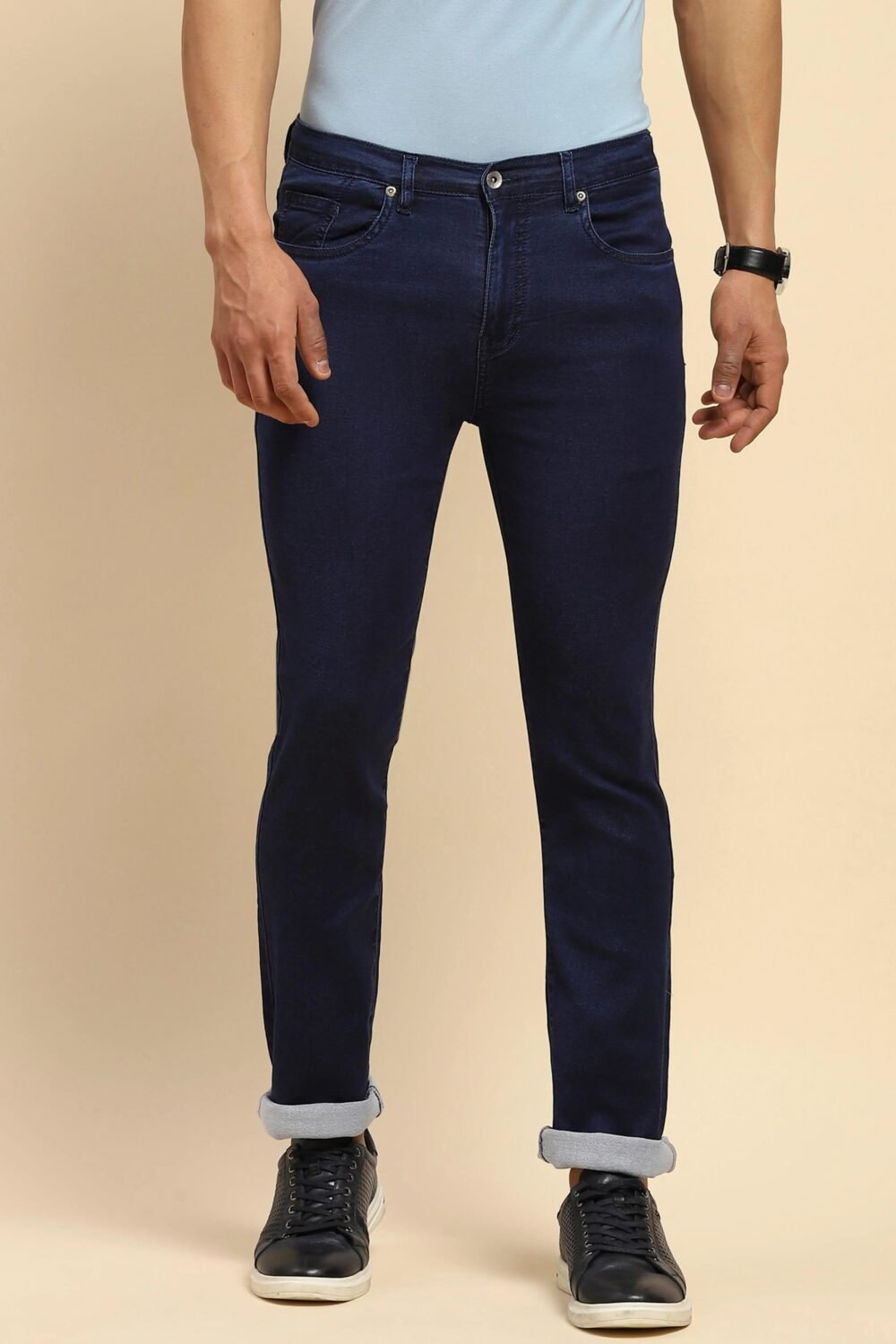Blue Straight Fit Jeans