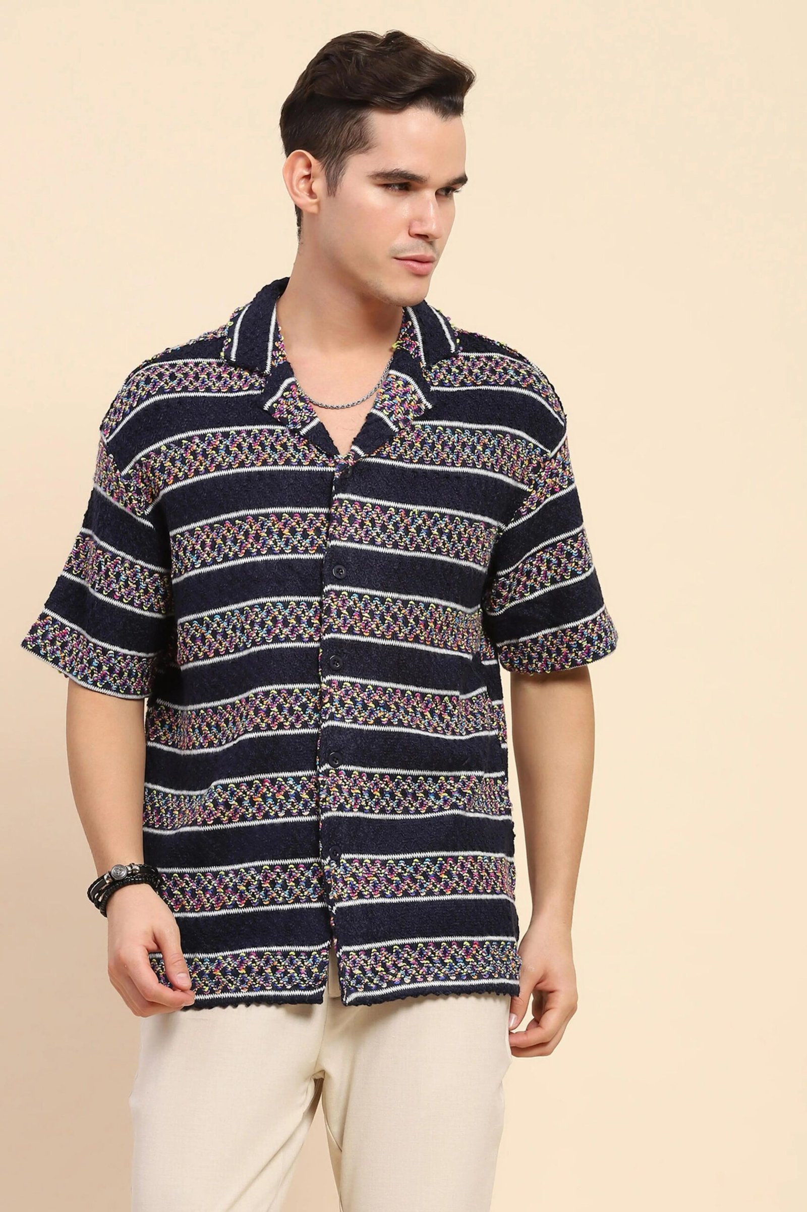 Knitted Oversized Shirt