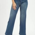 Blue Regular Fit Straight Jeans