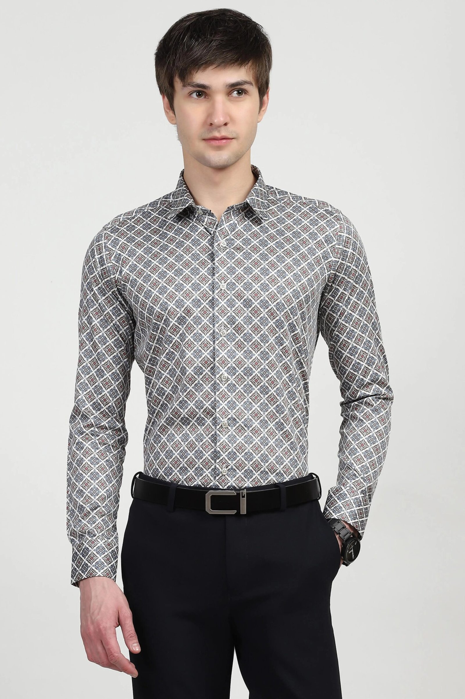 Printed Cotton Shirt