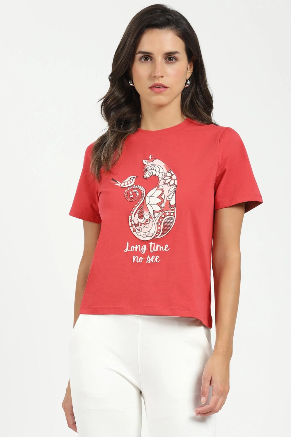 Carrot Graphic Cotton Top