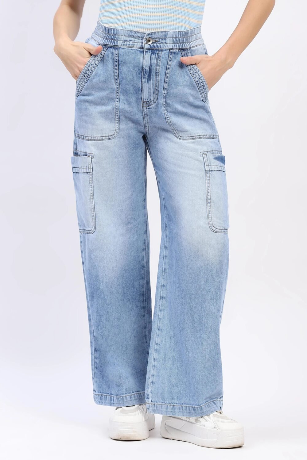 Street Style Cargo Jeans