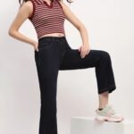 Dark Blue Bootcut Jeans
