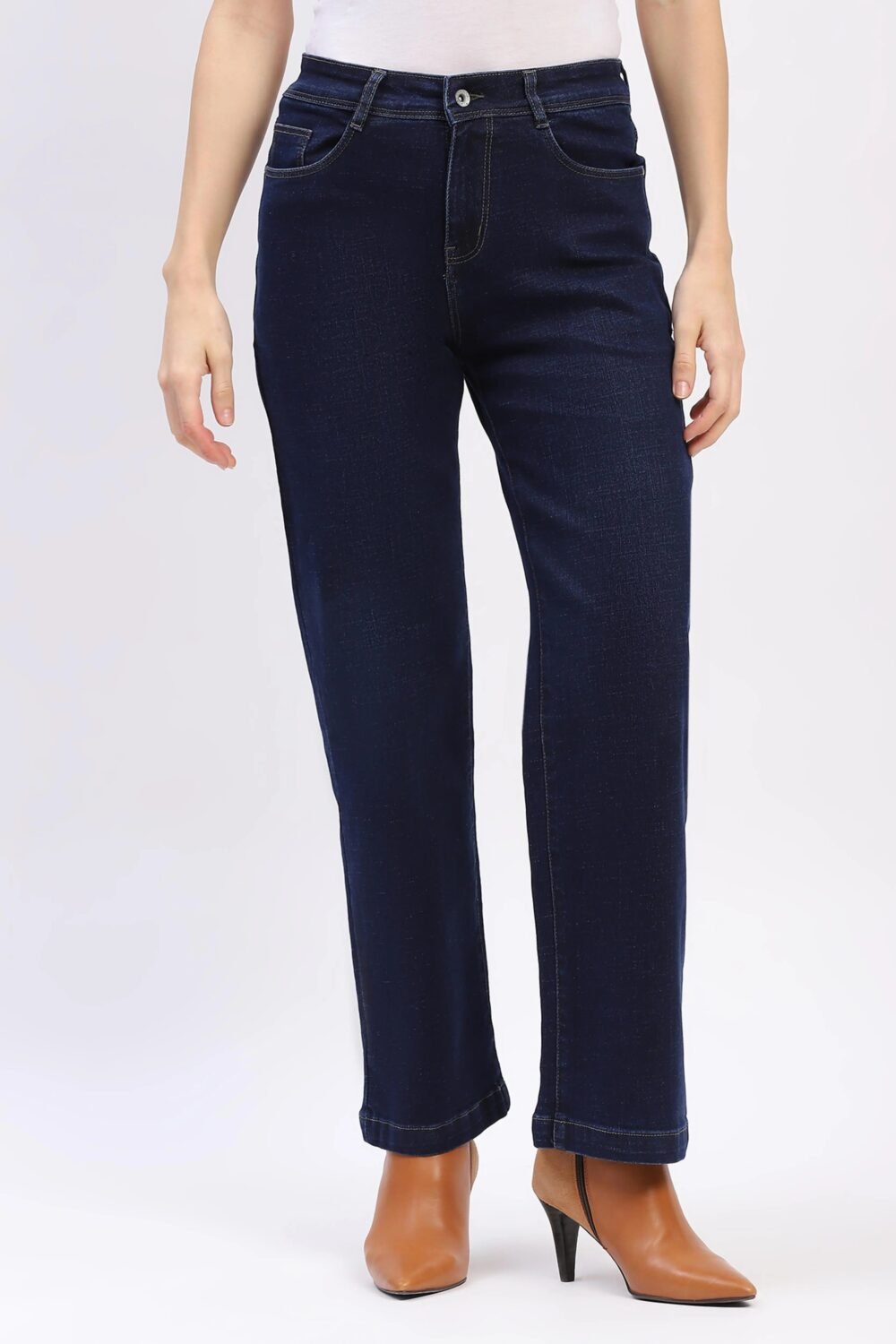 Blue Straight Jeans
