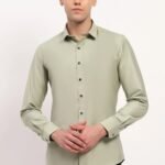 Light Green Viscose Shirt