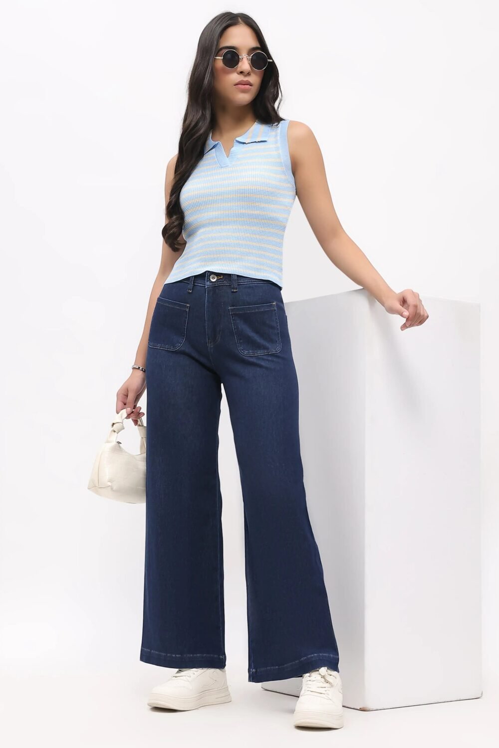 Wide Straight Leg Jeans