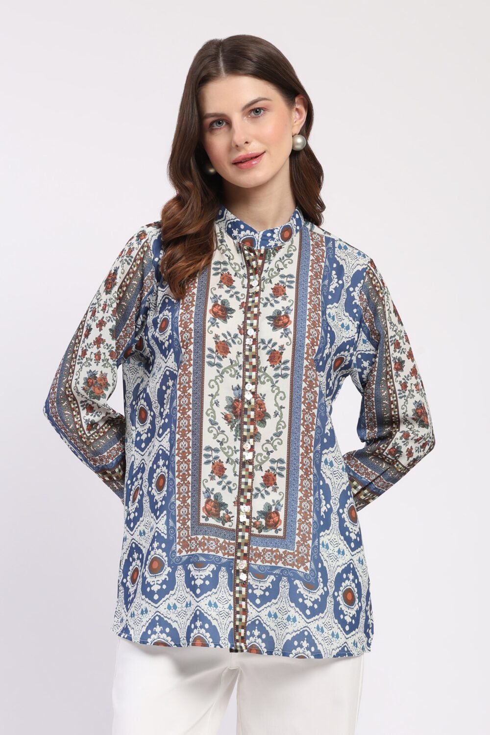 Multicolor Embellished Shirt