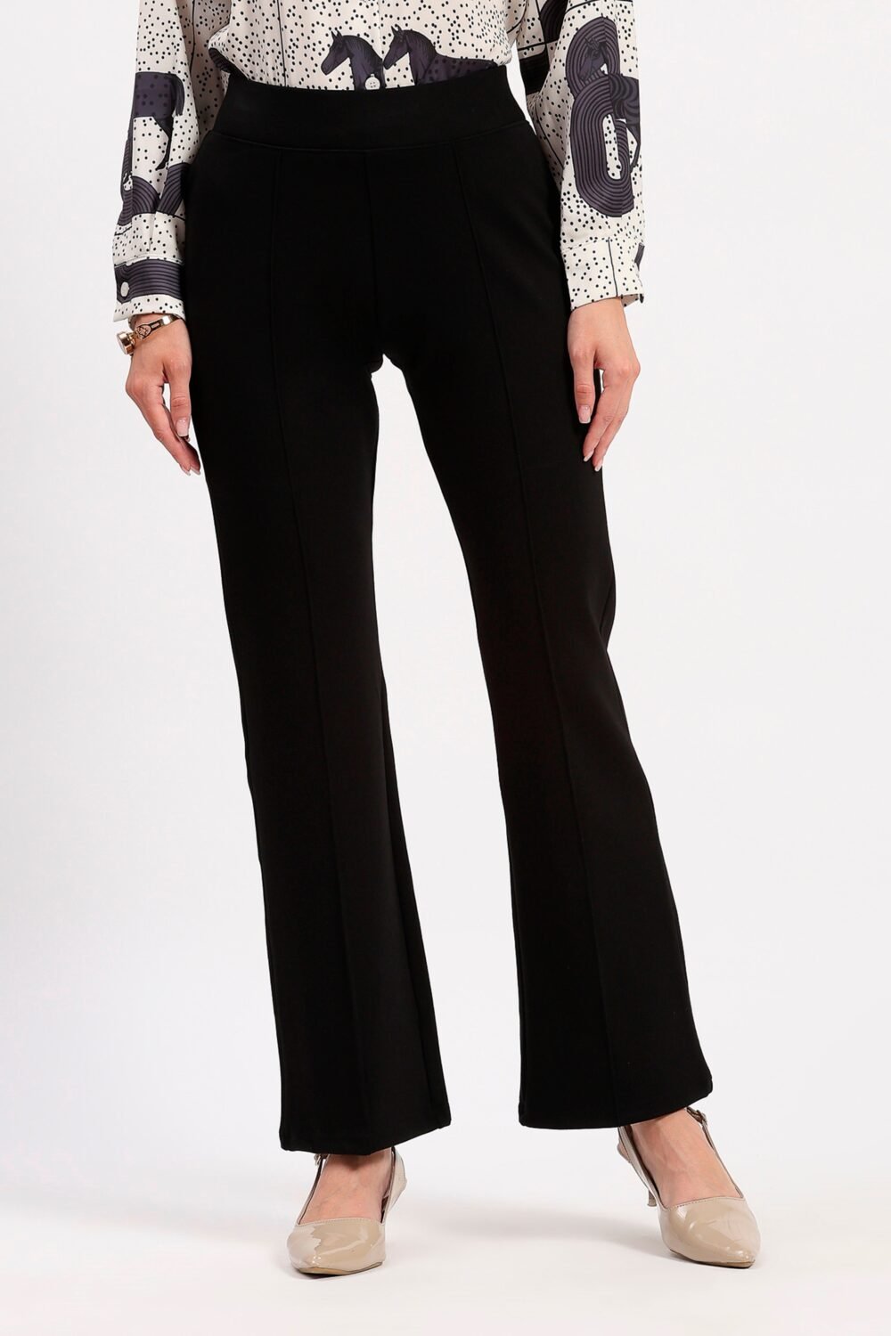 Black Bootcut Jeggings
