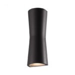 Orr Minimalist Torch Metal Acrylic LED Outdoor Wall Lamp