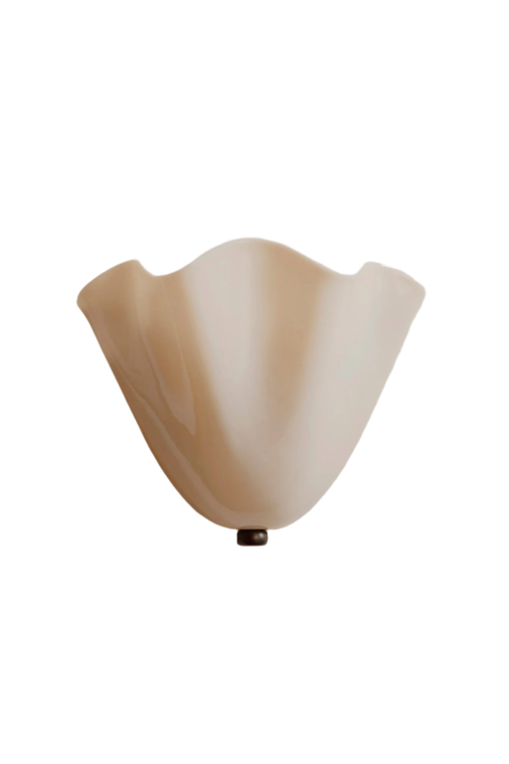 Skirt Series Retro Colored Glass Skirt Shell Wall Light
