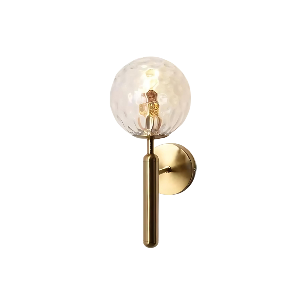 Minimalist Globe Mystical Radiance Wall Light