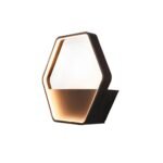 Minimalist Hexagonal Ring With Shelf  IP65 Waterproof Outdoor Light
