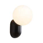 Luma Nordic Glass Orb Wall Light