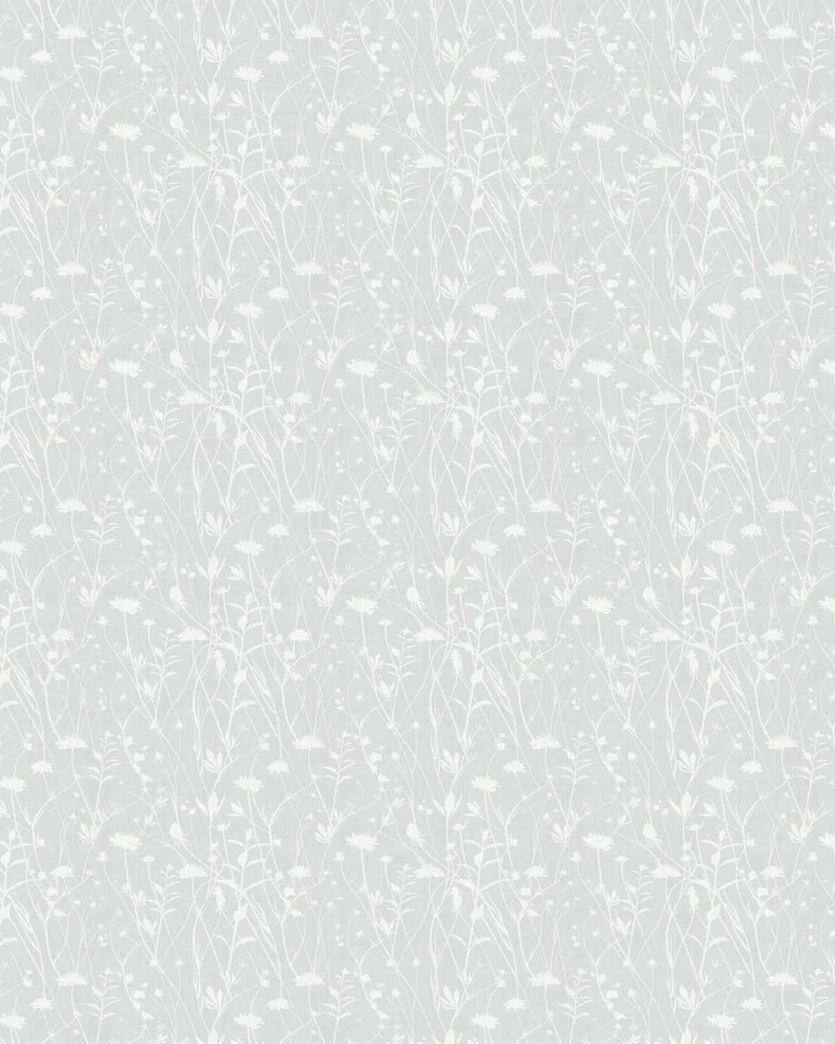 Meadow Floral in Light Blue Wallpaper