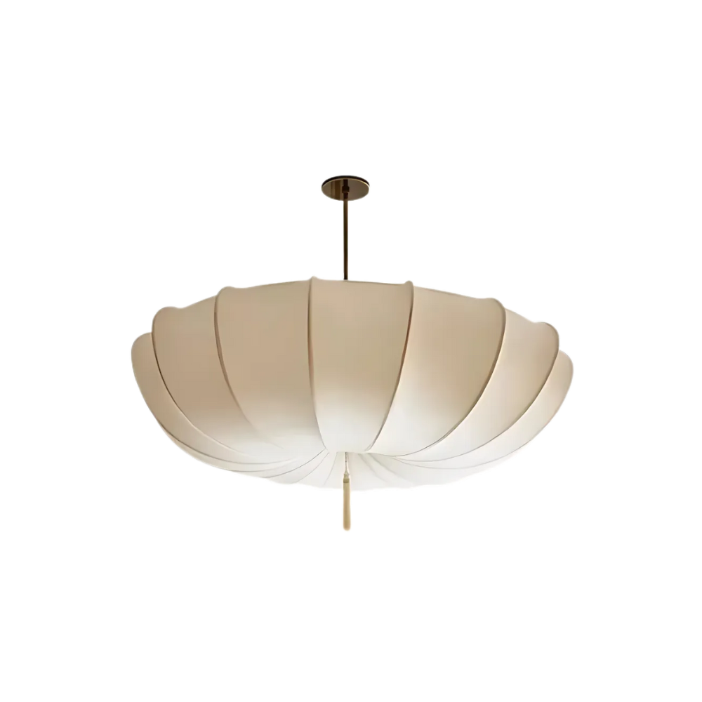 Light of Paris Modern Fabric Pendant Light