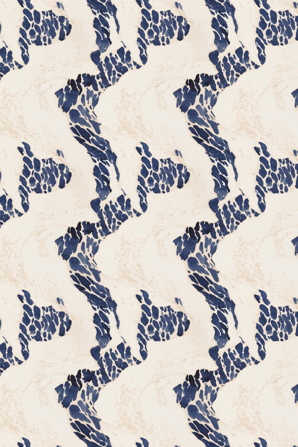 Surge in Navy Blue Wallpaper