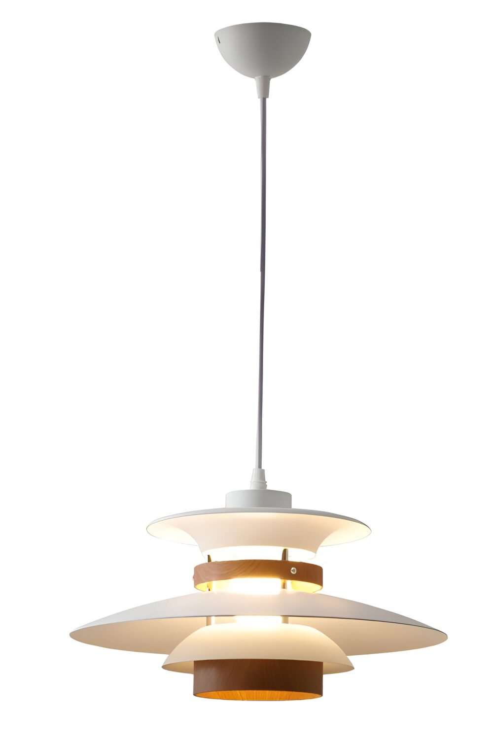 Aurora of Stillness Nordic Iron Pendant Light
