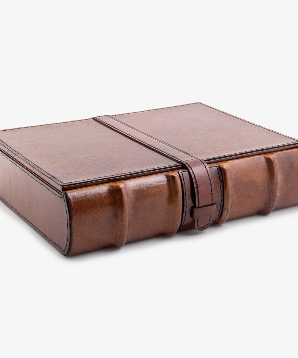 Leather Book Box