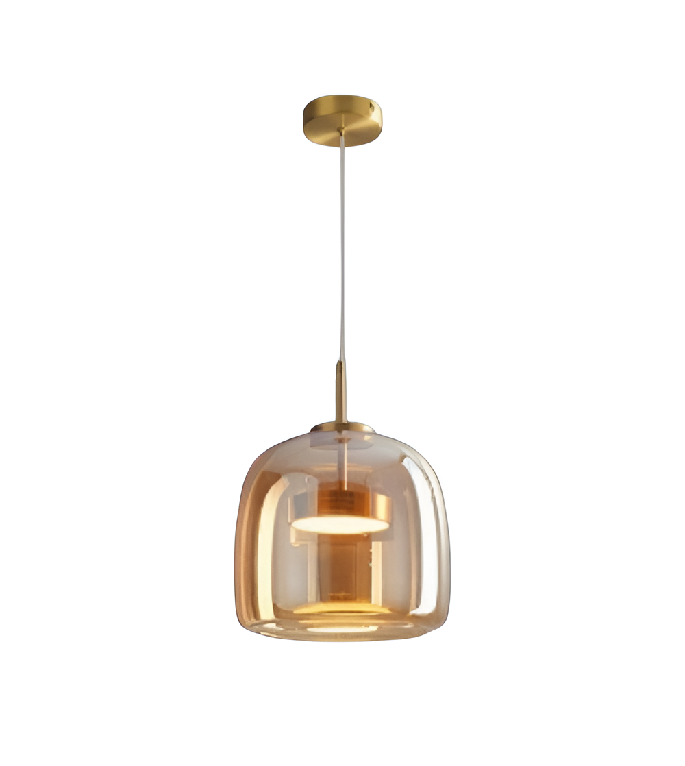 Retro Hailie Modern Glass LED Pendant Light
