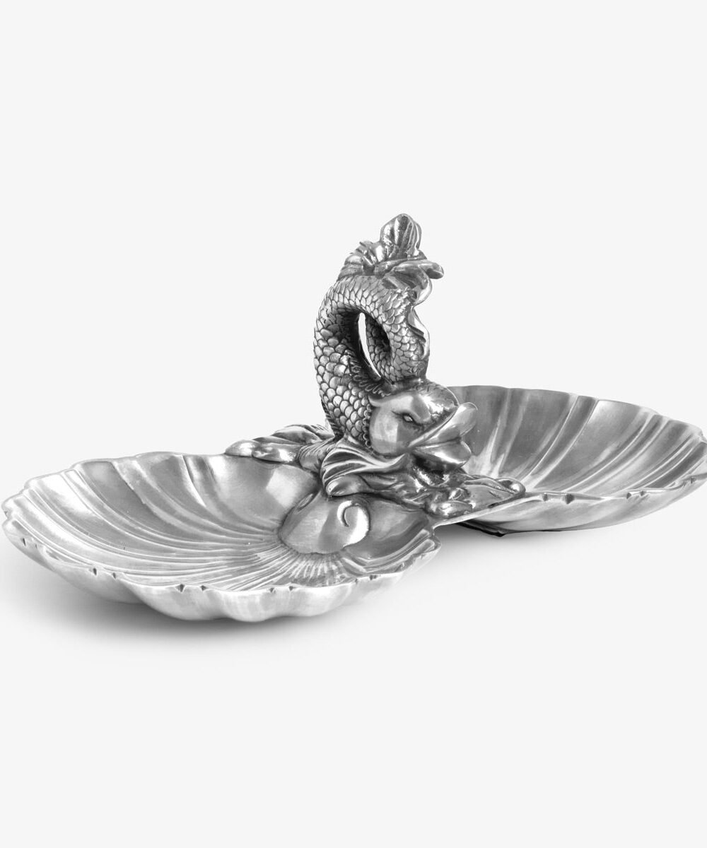 Chantilly Fish Platter (Antique Silver)