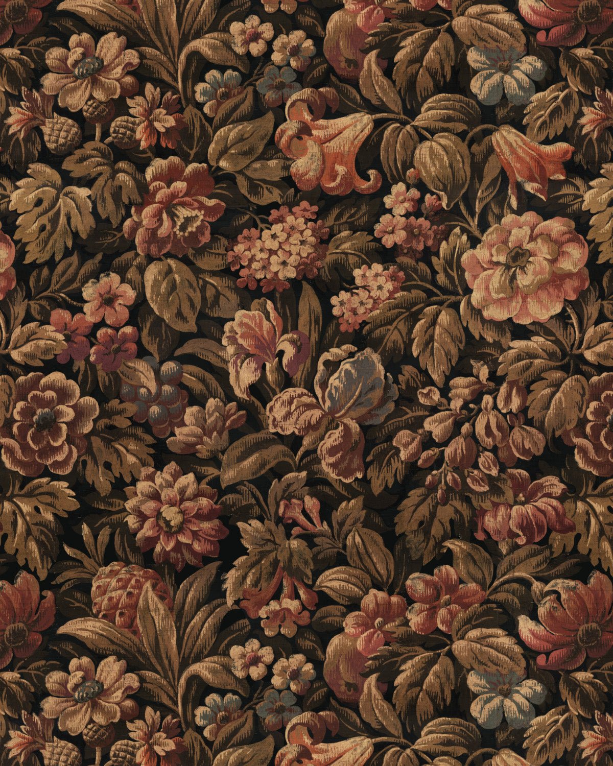 Antique Tapestry Garden Wallpaper