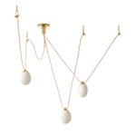 Aurelle Verve Retro Glass Ball Chandelier