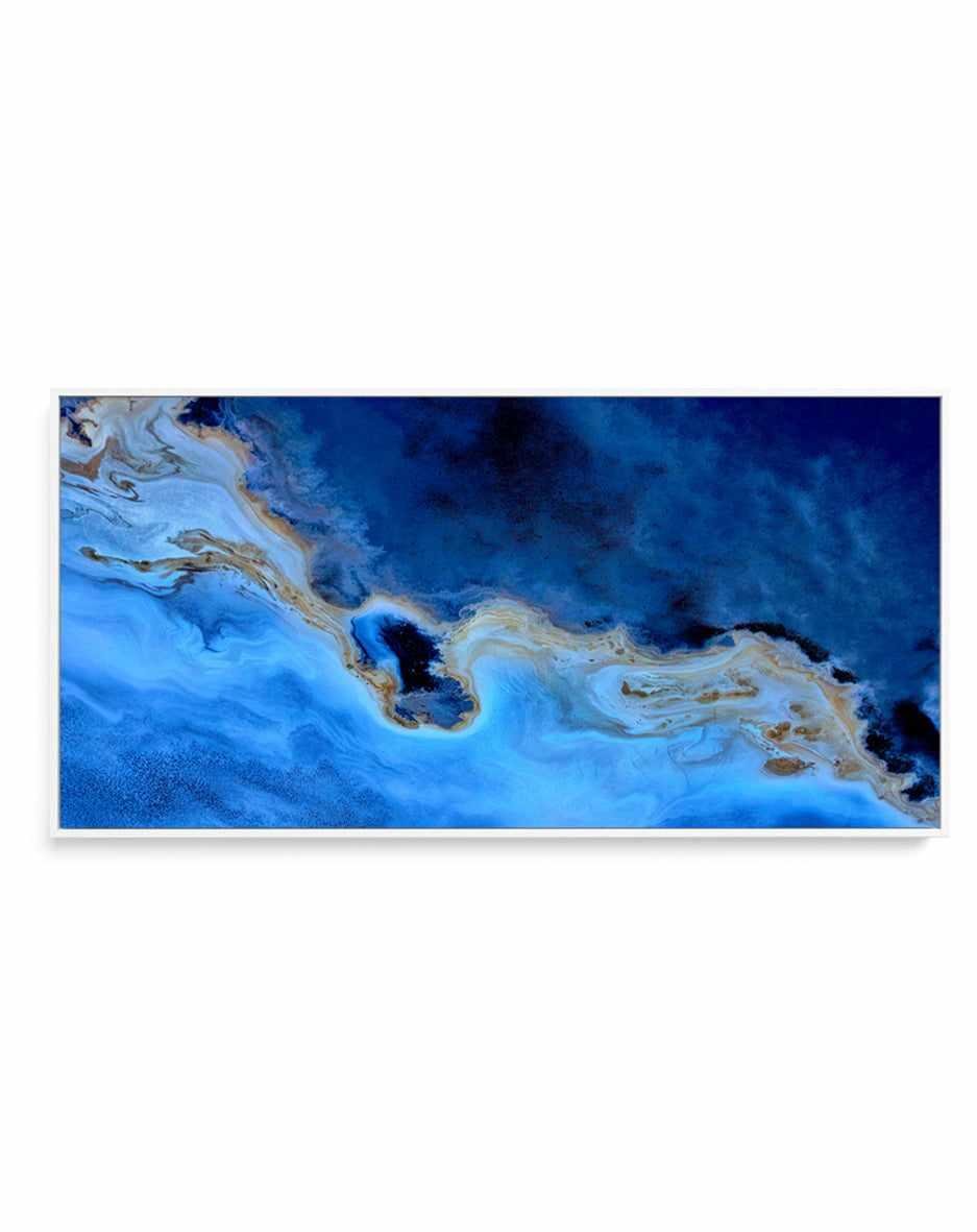 Blue Earth By Rich Styles | Panoramic Canvas Art Print