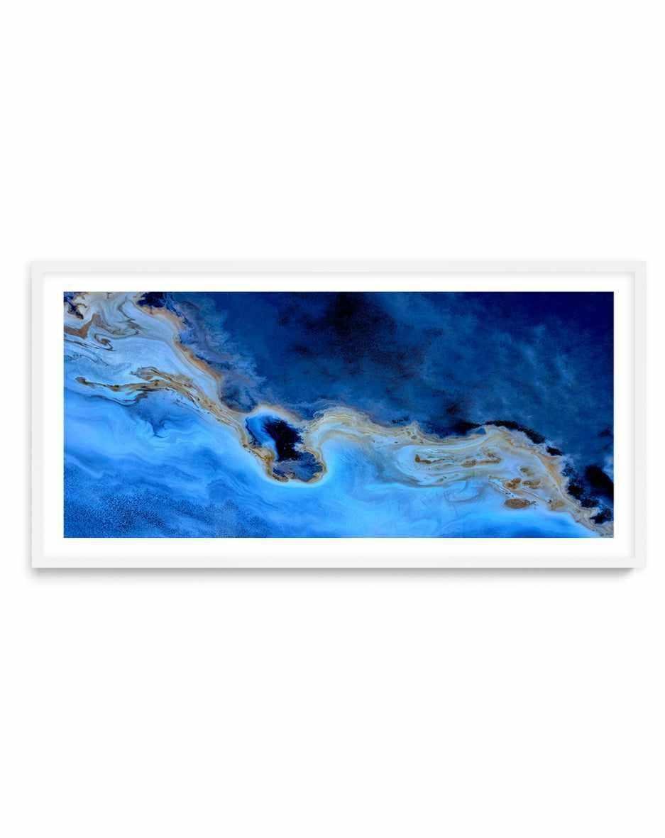 Blue Earth By Rich Styles | Panoramic Art Print