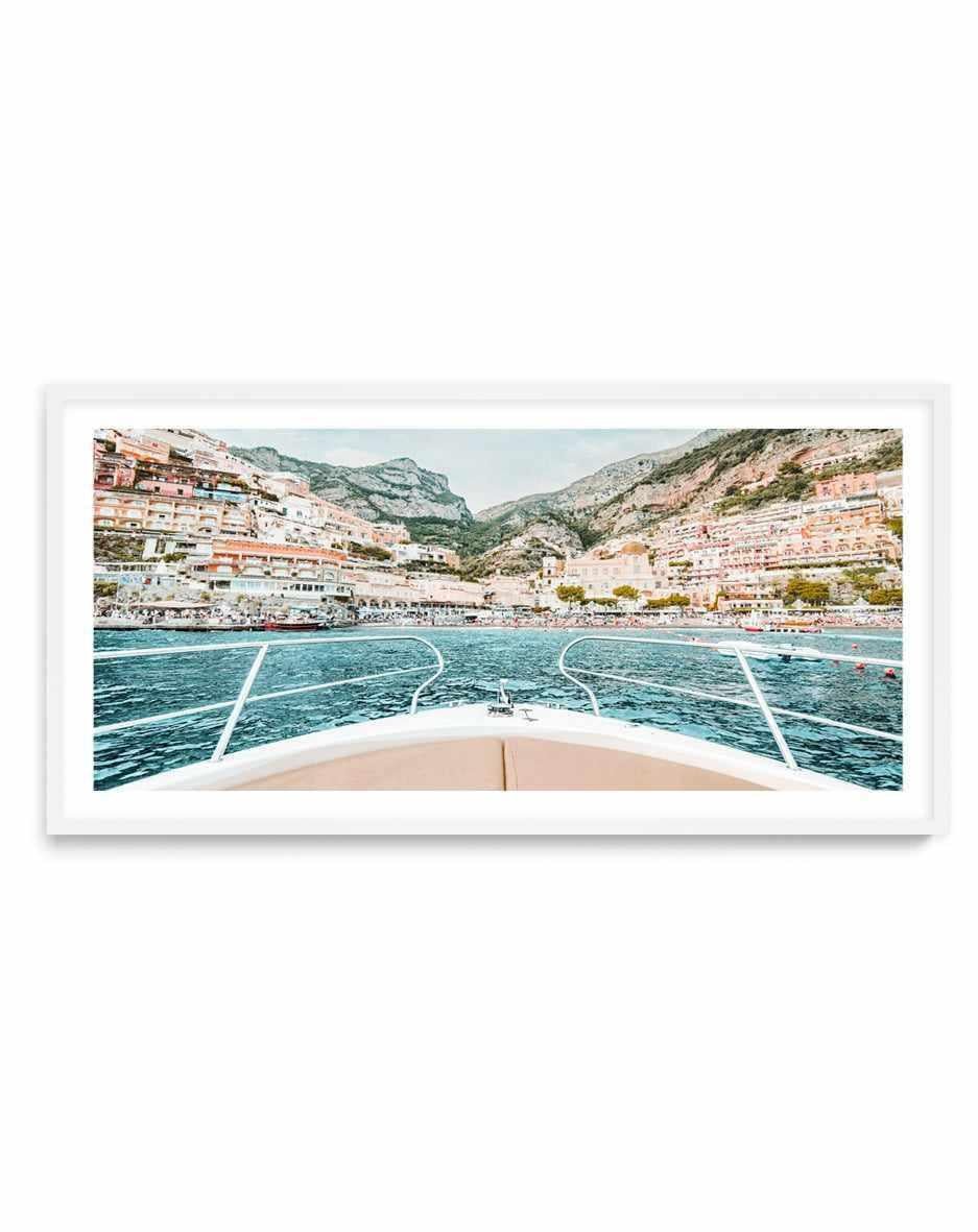 Boat Life, Positano | Panoramic Art Print