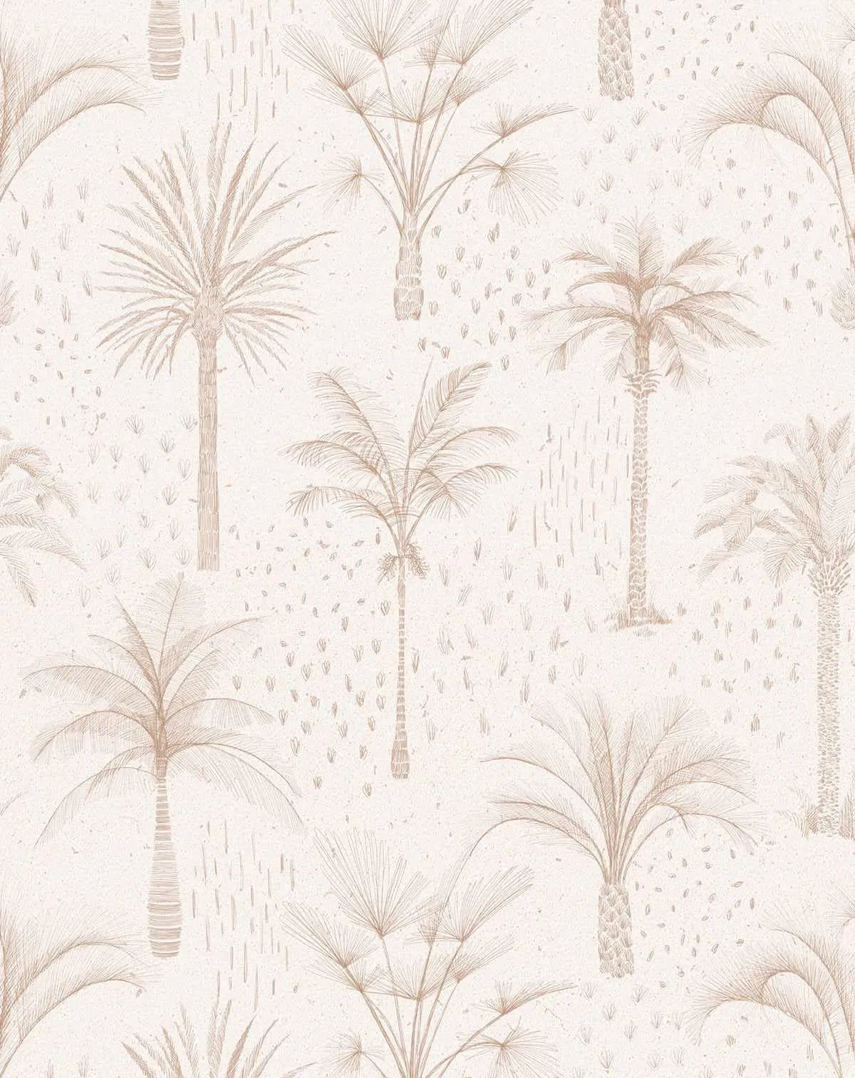 Bohemian Palms Wallpaper