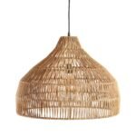 Boho Style Woven Handmade Rattan Pendant Light