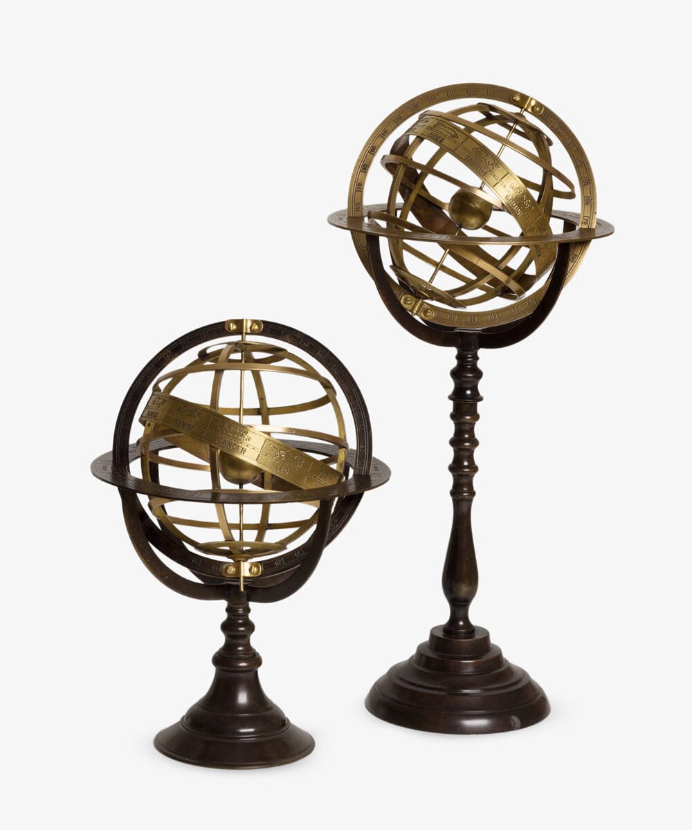 Celestial Armillary Globes (Brass)