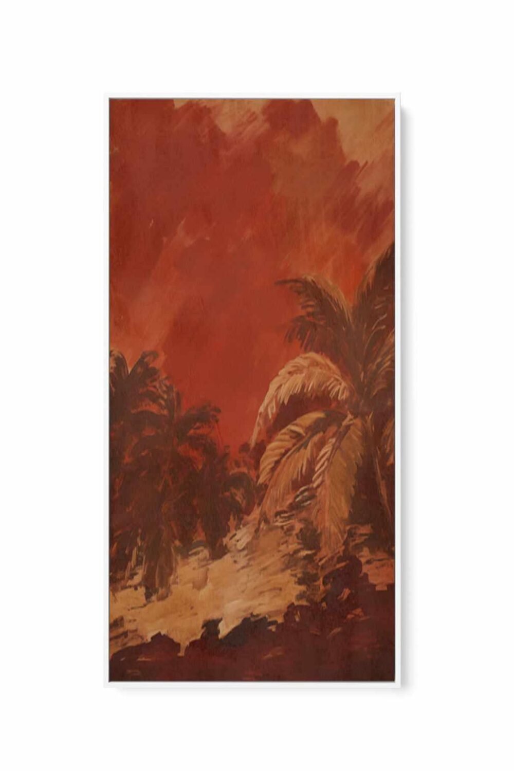 Calima II | Panoramic Canvas Art Print