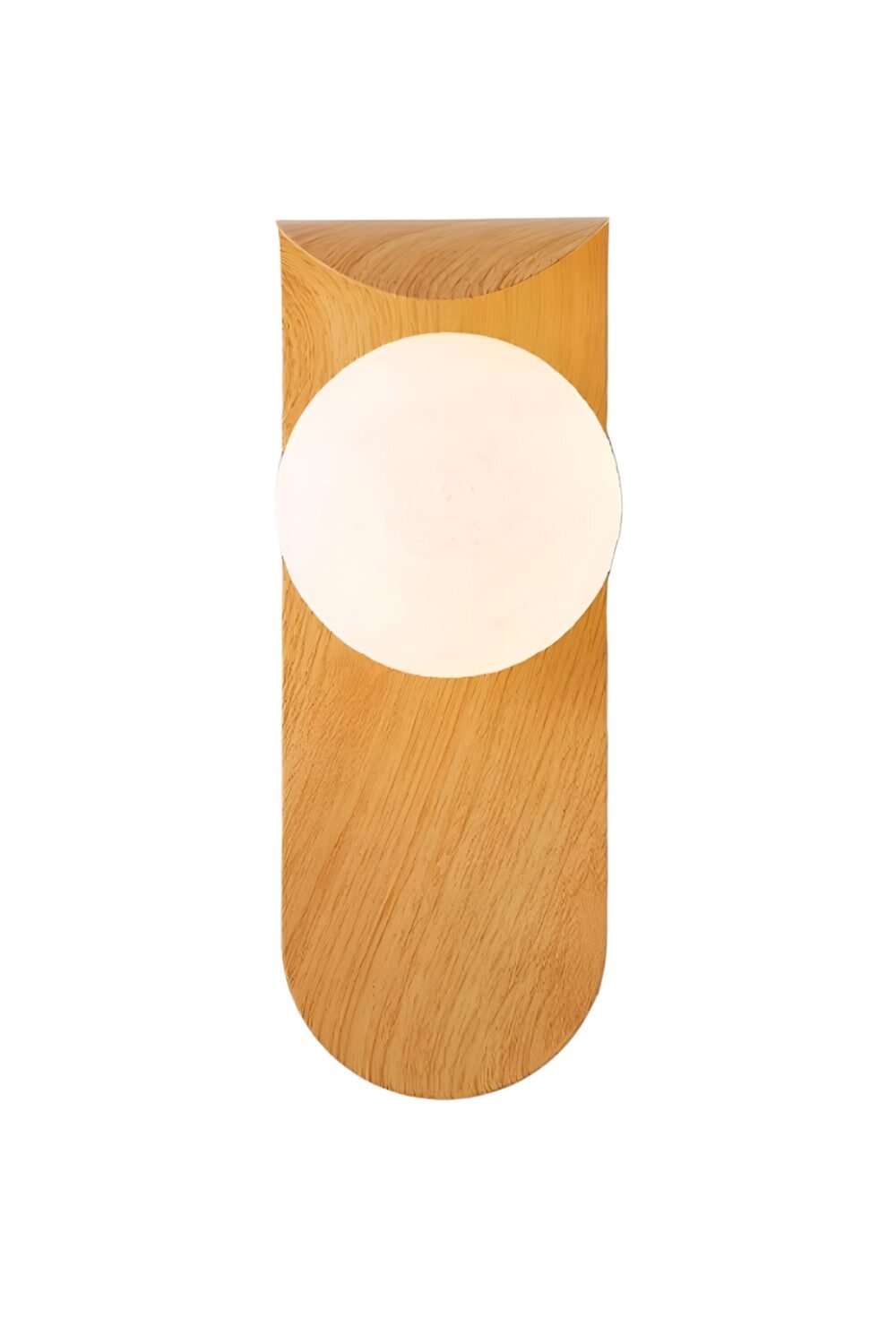 Carlyle Nordic Minimalist Iron Wood Accent LED Wall Light
