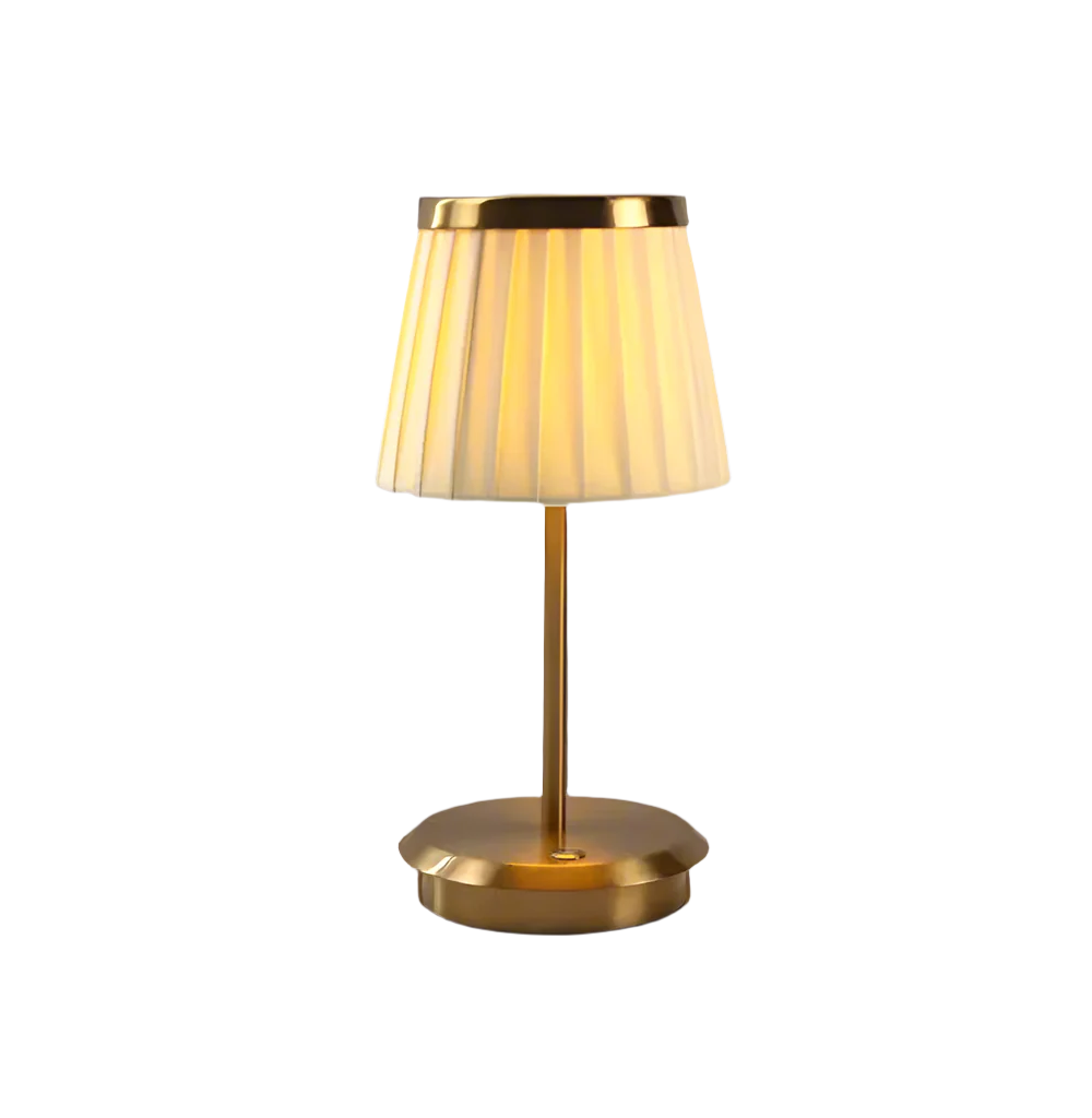 Classic Wireless Elegance Fabric Table Lamp