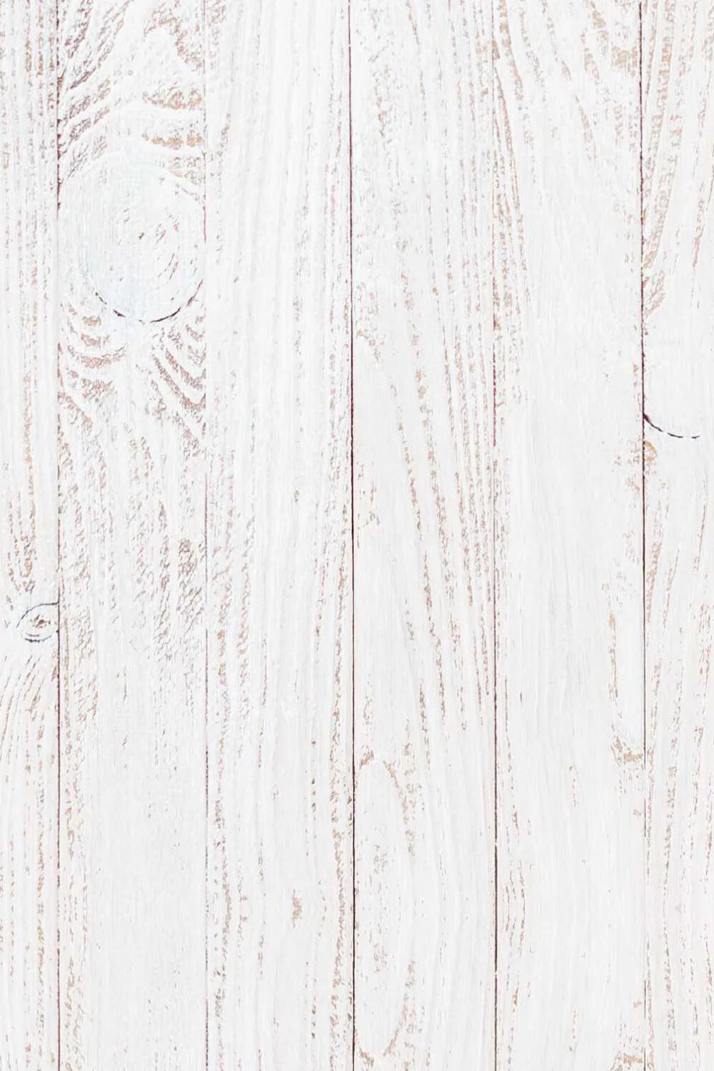 Coastal Whitewashed Wood Panels Wallpaper