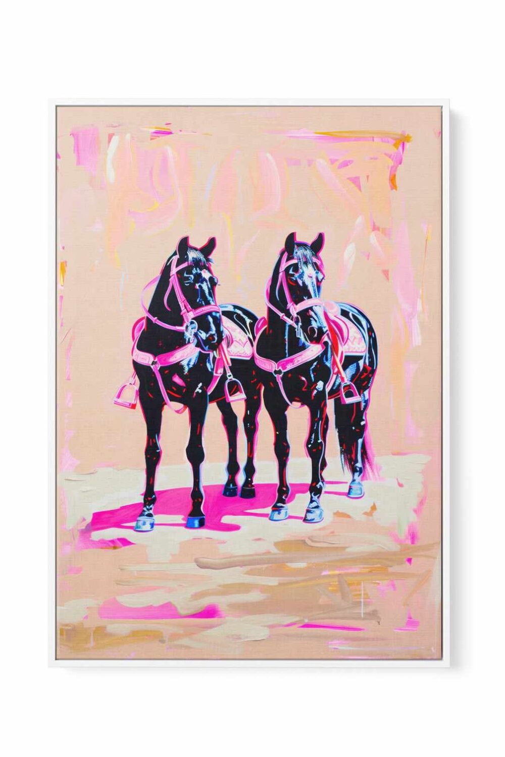 Cowgirl Quarters No IV | Framed Canvas Art Print