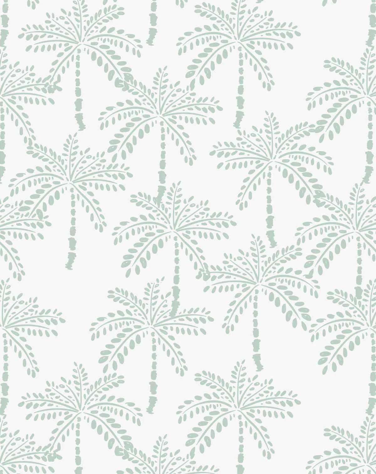 Cruisey Palms | Mint Wallpaper