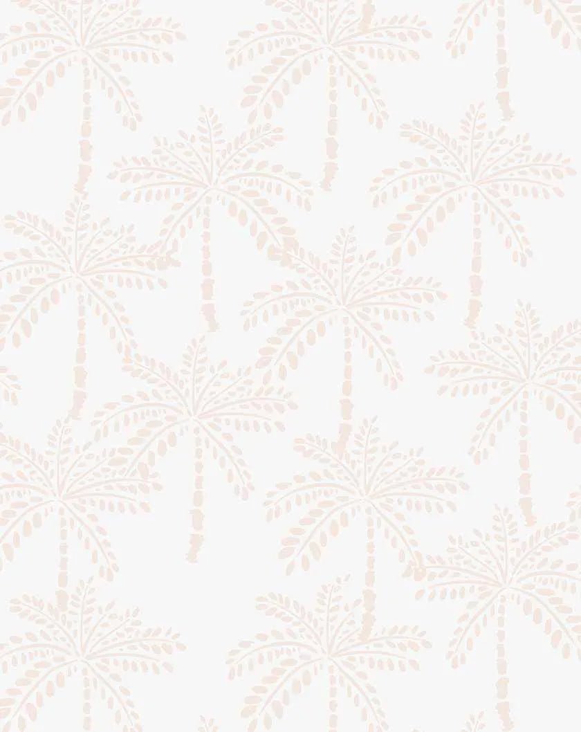 Cruisey Palms in Sand Wallpaper