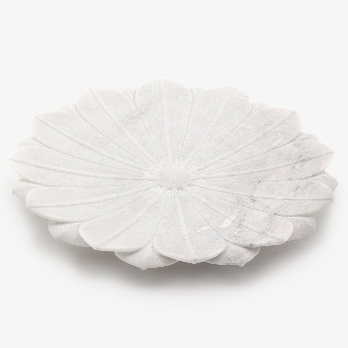 Marble Lotus Plates