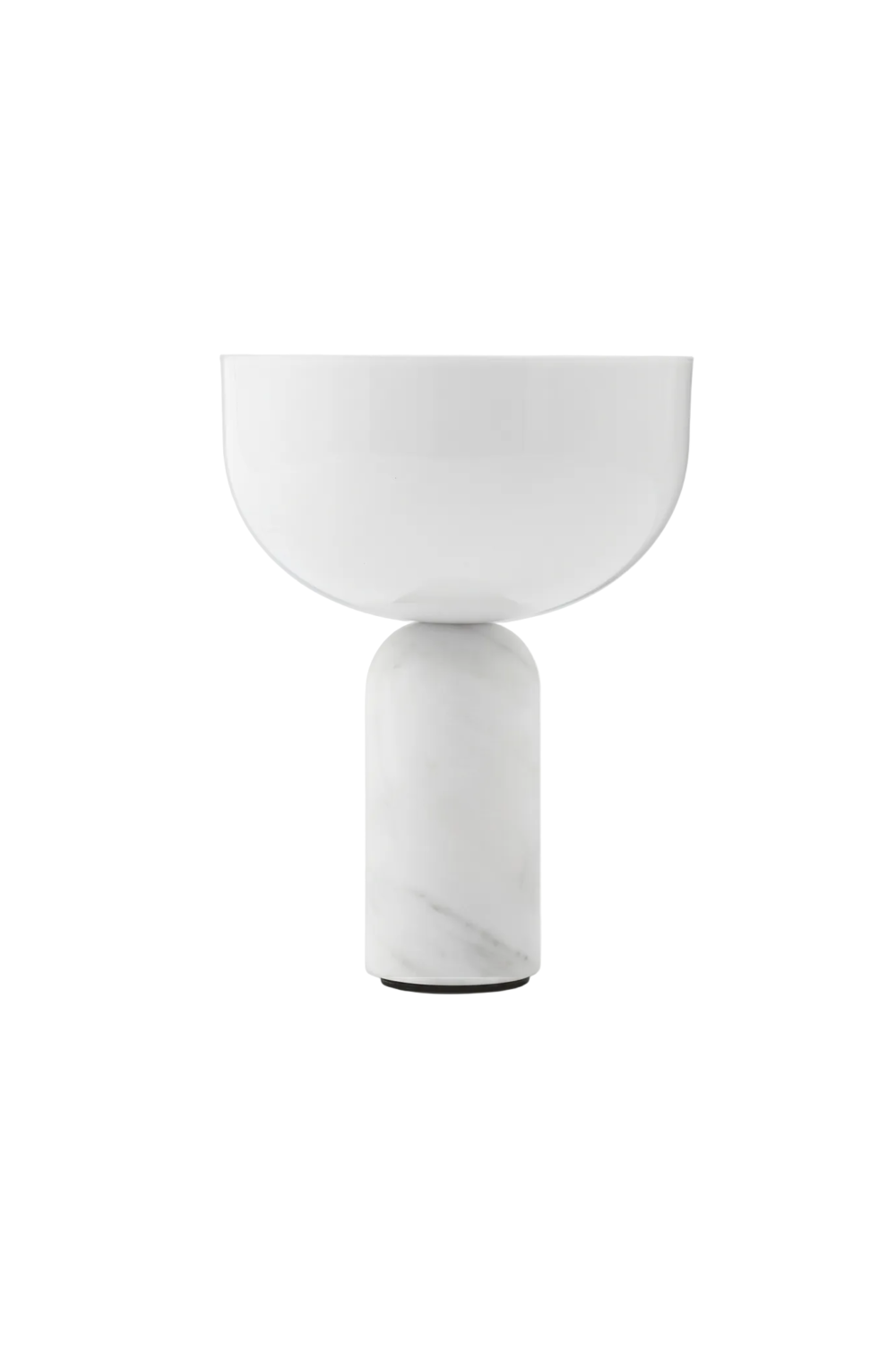 Aria Marble Dome Cordless Modern Marble Table Lamp