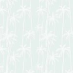 Good Palms Sage Wallpaper
