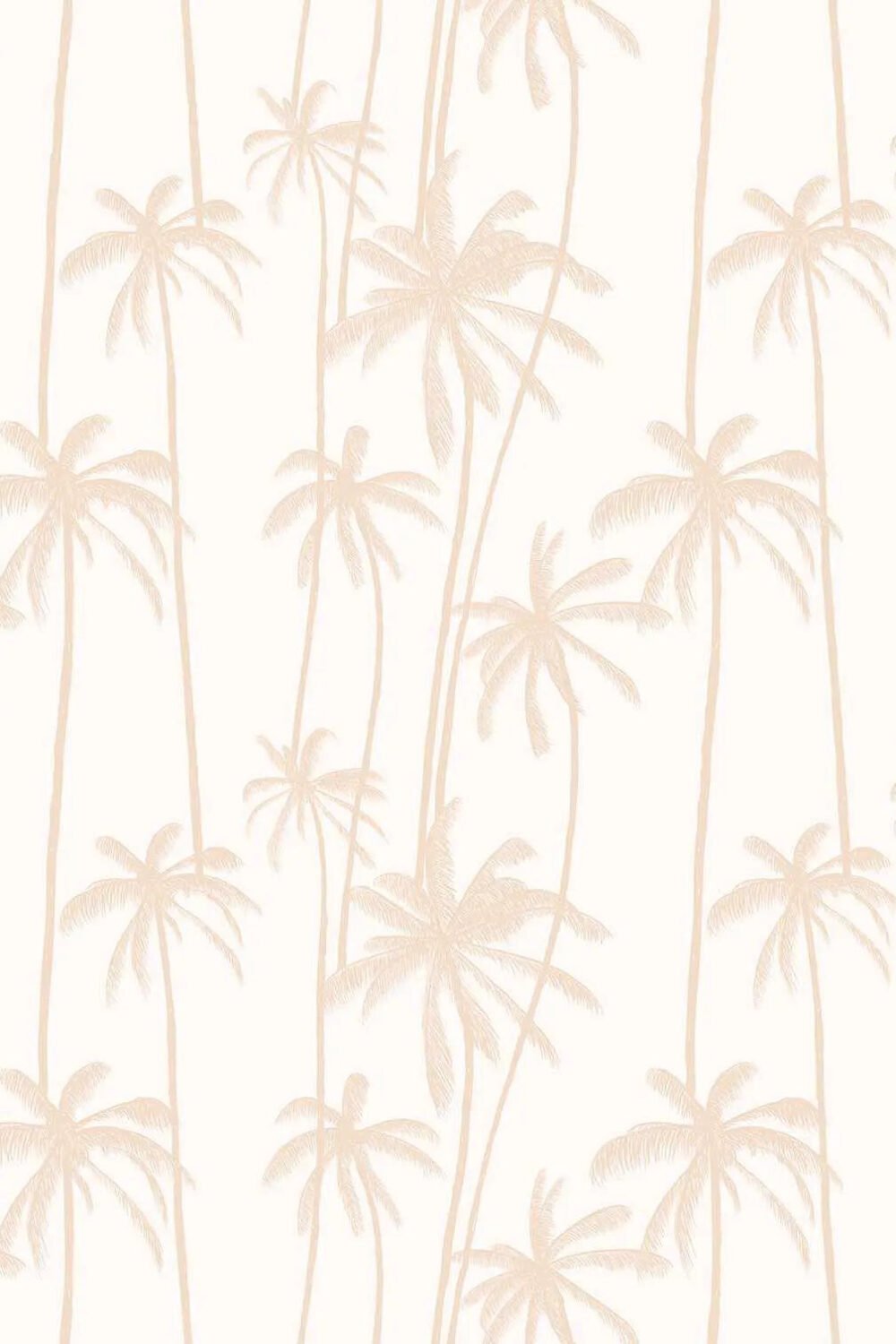 Good Palms Soft Terracotta Wallpaper